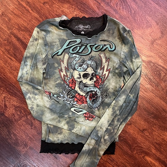 Tops - Mesh Poison Shirt